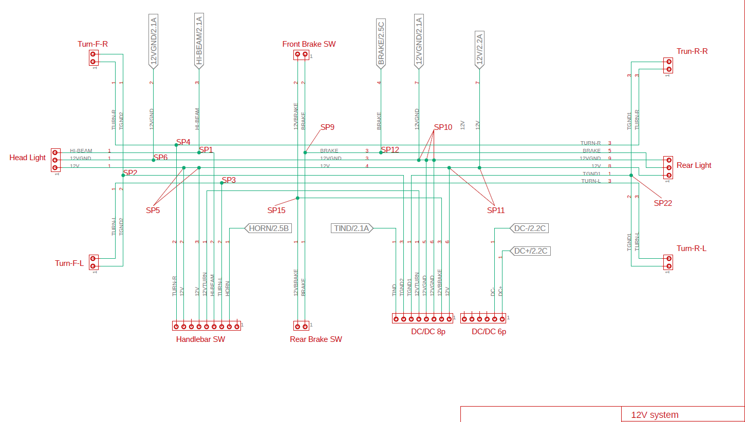 Osa wiring schematic (12v)