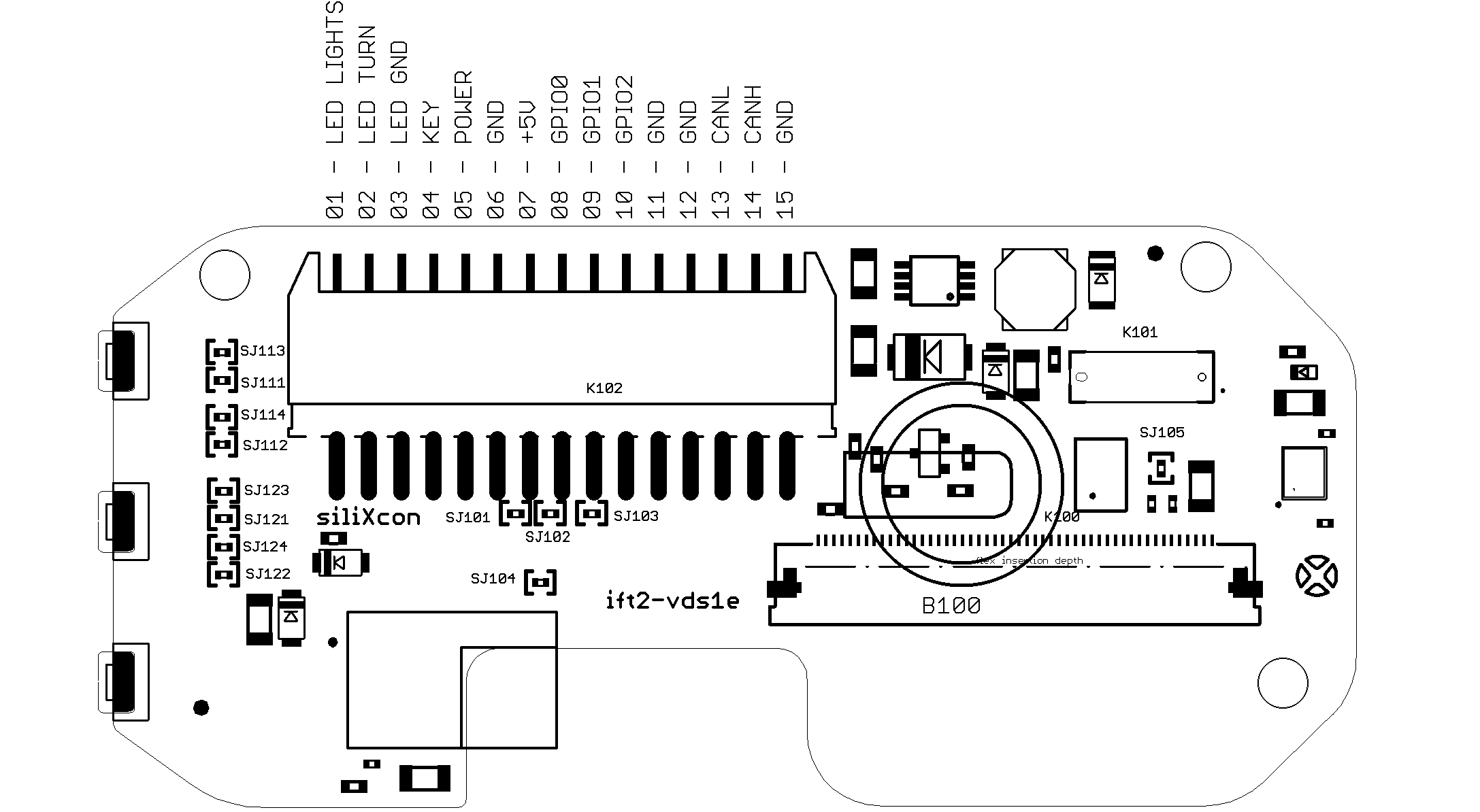 siliXcon VDS1 pinout